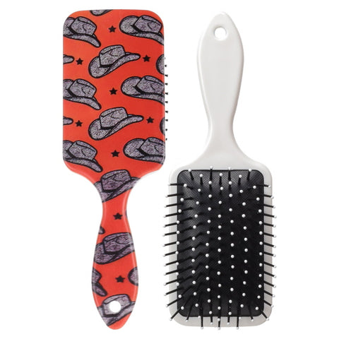 Cowboy Crown Hair Brush