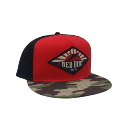 Maverick Red/Black Cap by Red Dirt Hat Co.