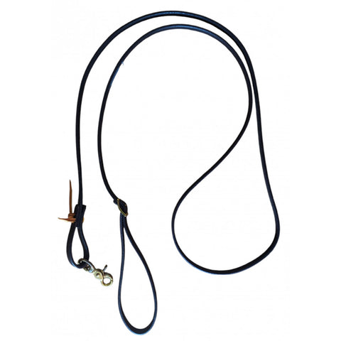 Chocolate Leather Roping Rein