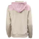 Women's White Pink/Oatmeal Hoodie by STS Ranchwear