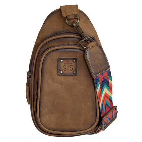 The Baroness Basic Bliss Sojourner Sling Bag by STS