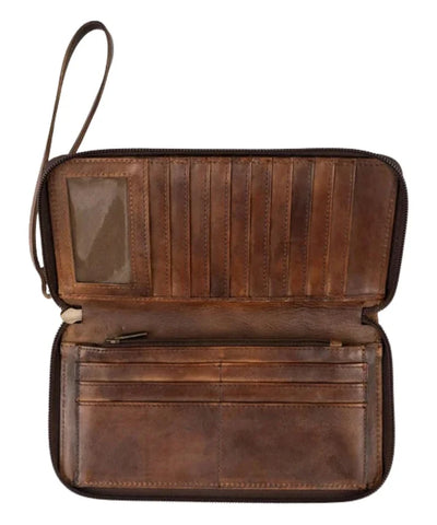 Women's Bandera Chocolate Berkley Bifold Wallet by STS