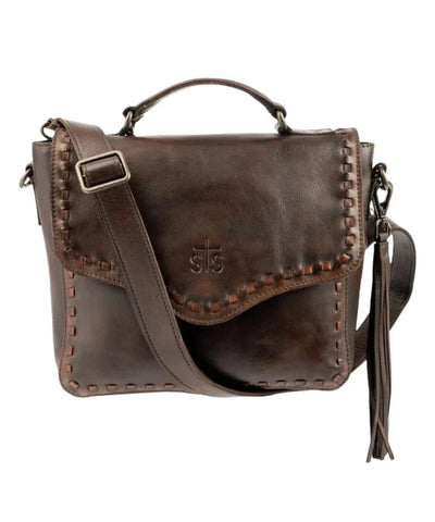 Women's Bandera Chocolate Dakota Crossbody Purse by STS