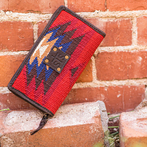 Crimson Sun Bifold Wallet by STS