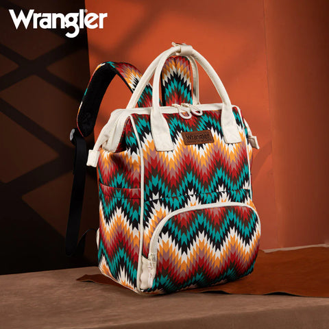 Wrangler Aztec Printed Callie Backpack