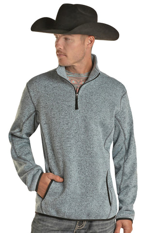 Men's 1/4 ZIP PULLOVER by POWDER RIVER