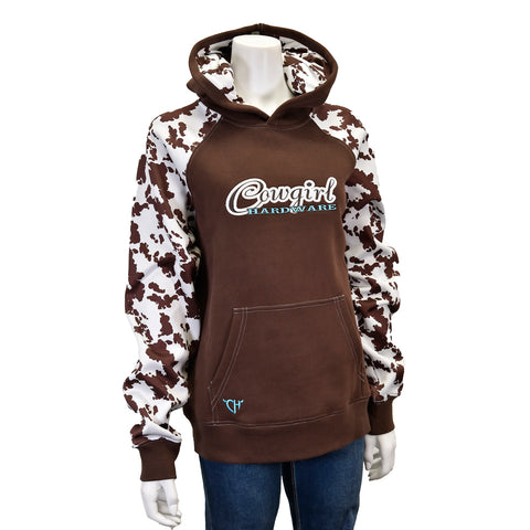 WOMEN'S COWPRINT HOODY BY COWGIRL HARDWARE