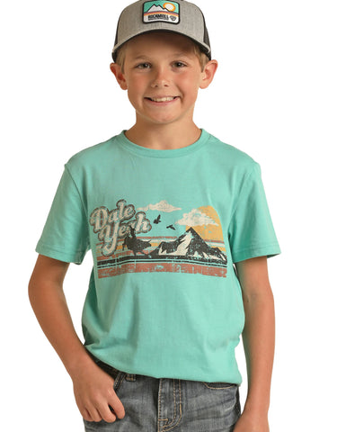 BOY'S DALE BRISBY GRAPHIC TEE SHIRT