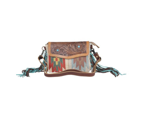 Lilo Hand-Tooled Bag by Myra Bag