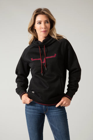 Black Two Scoops Hoodie by Kimes Ranch