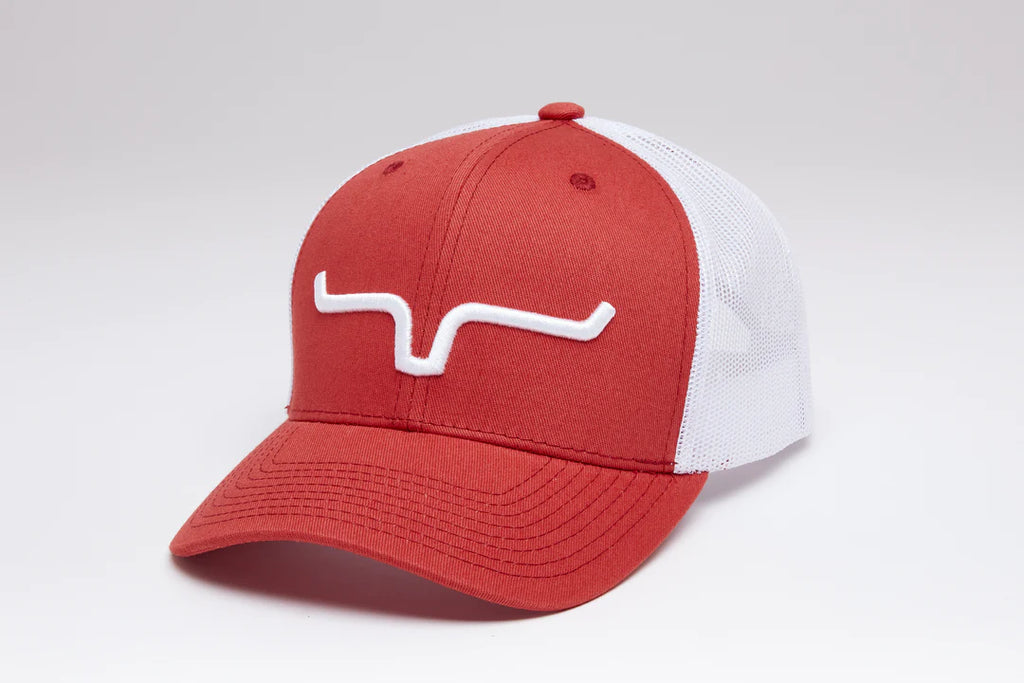 Apple Red Weekly Trucker Hat by Kimes Ranch – Block Saddle Company, LLC