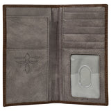 JUSTIN MEN'S RODEO WALLET WHIP STITCH