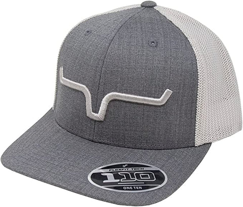 Charcoal Upgrade Weekly 110 Trucker Cap by Kimes Ranch