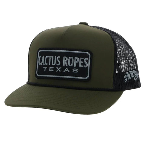 CACTUS ROPES OLIVE/BLACK HAT BY HOOEY
