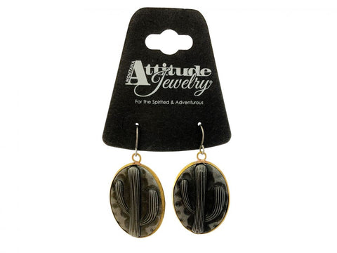 Attitude by Montana Silversmiths Cactus Earrings