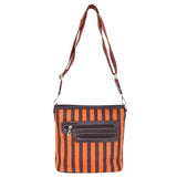 Red Aztec Print Crossover Bag by Montana West