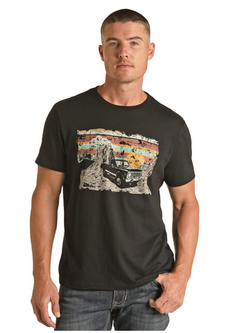 TRUCK GRAPHIC TEE SHIRT BY PANHANDLE