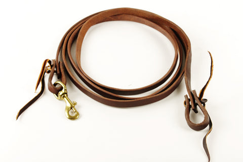 5/8" Harness Leather Roping Rein
