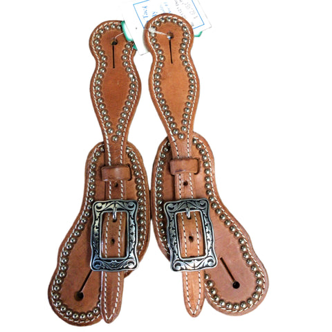 Herman Oak Leather Spur Straps