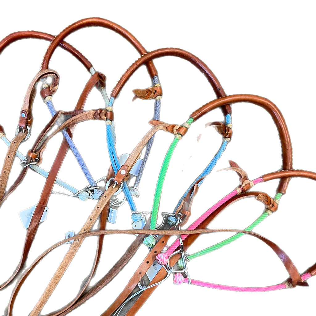DOUBLE ROPE NOSEBAND BY TOP HAND ROPES – Block Saddle Company, LLC