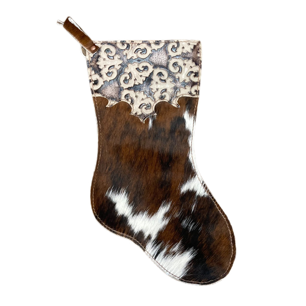 Cowhide Christmas Stockings Block Saddle Company, LLC