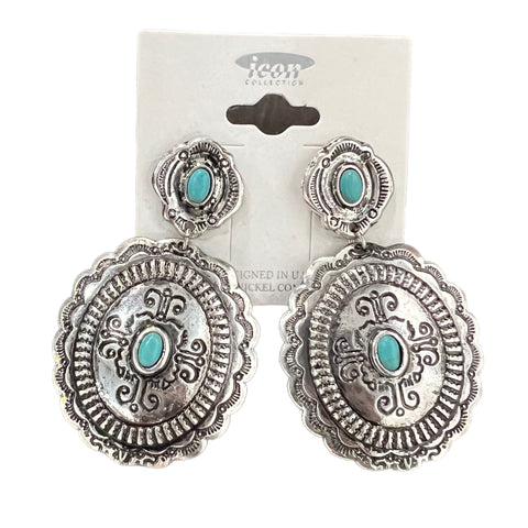 Icon Collection Concho Earrings