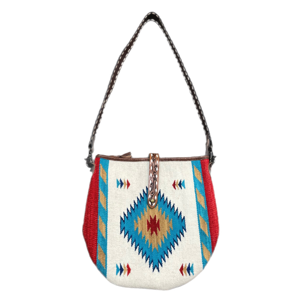 American Darling Handbag with Buckstitch Handle Block Saddle Company, LLC