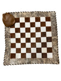 Cowhide Checker Board