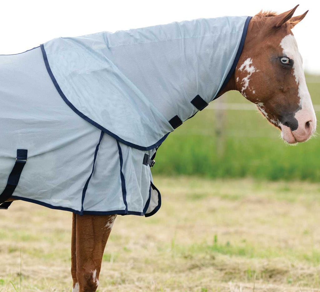 Theramic Horse Fly Neck Cover Block Saddle Company, LLC