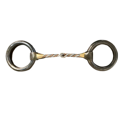 Dutton Twisted Wire Heavy Ring Snaffle HR-43