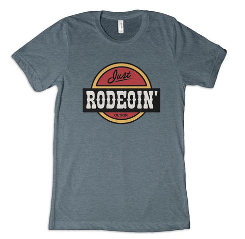 Just Rodeoin' Tee by Dale Brisby